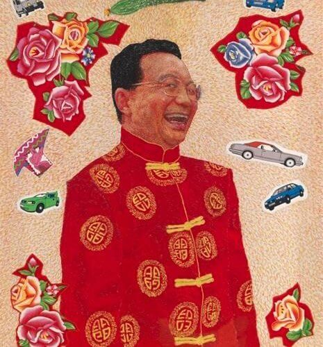 Embroidered Portrait Series: Premier Wen Jiabao; 2007.005