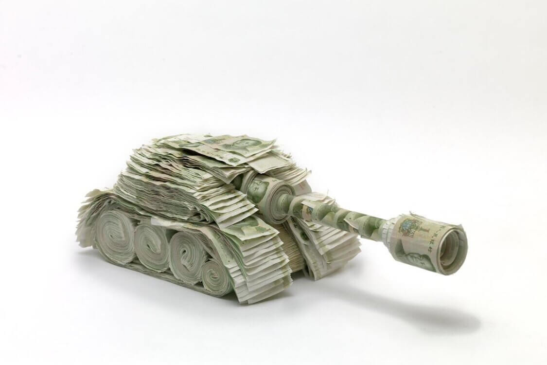 XU ZHEN®, Small Change (One-Renminbi Tank), White Rabbit Gallery - The Hooligan exhibition