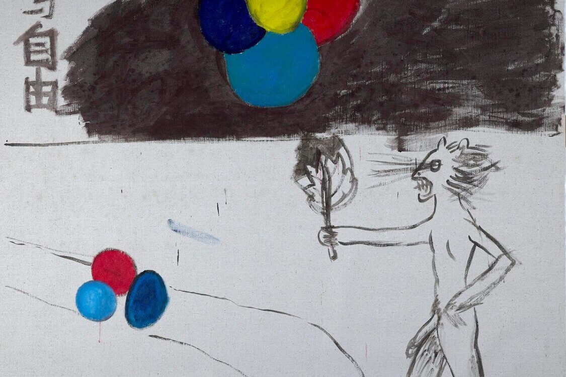 Liao Guohe, Despair and Freedom, White Rabbit Gallery - The Hooligan exhibition