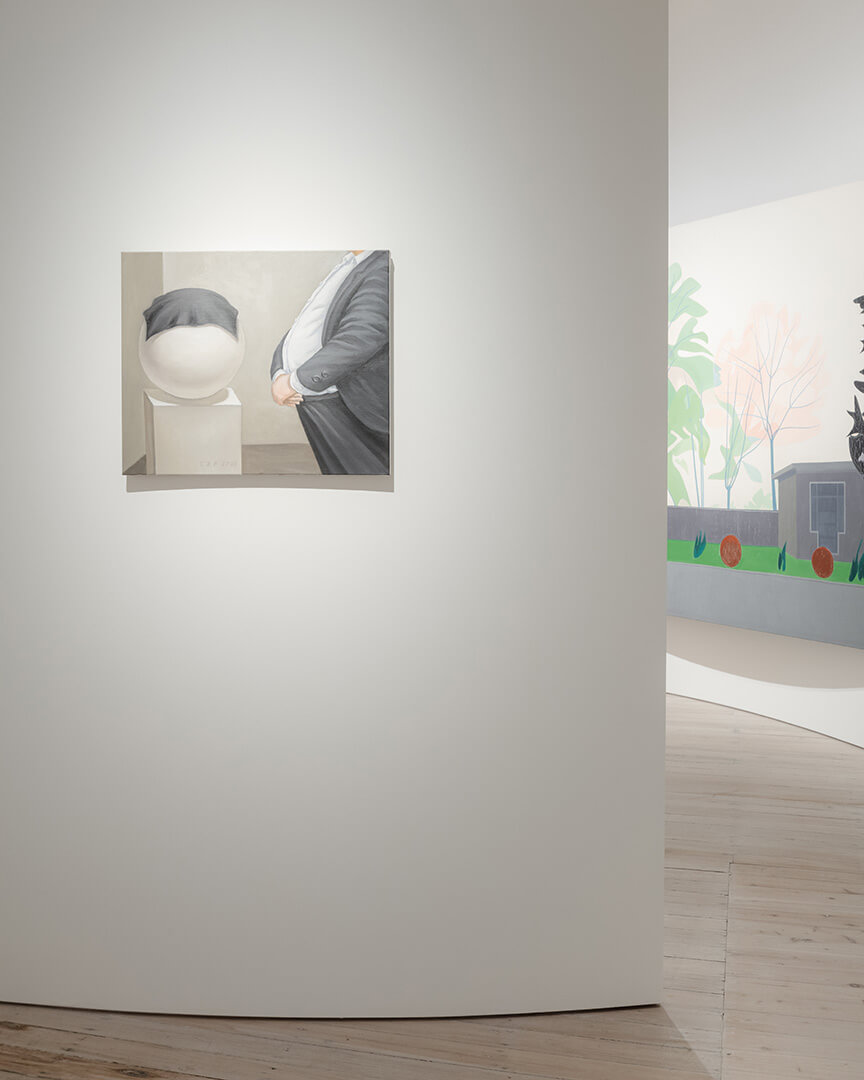White rabbit Gallery, I am the people exhibition, Cao Zaifei, Bigger artwork