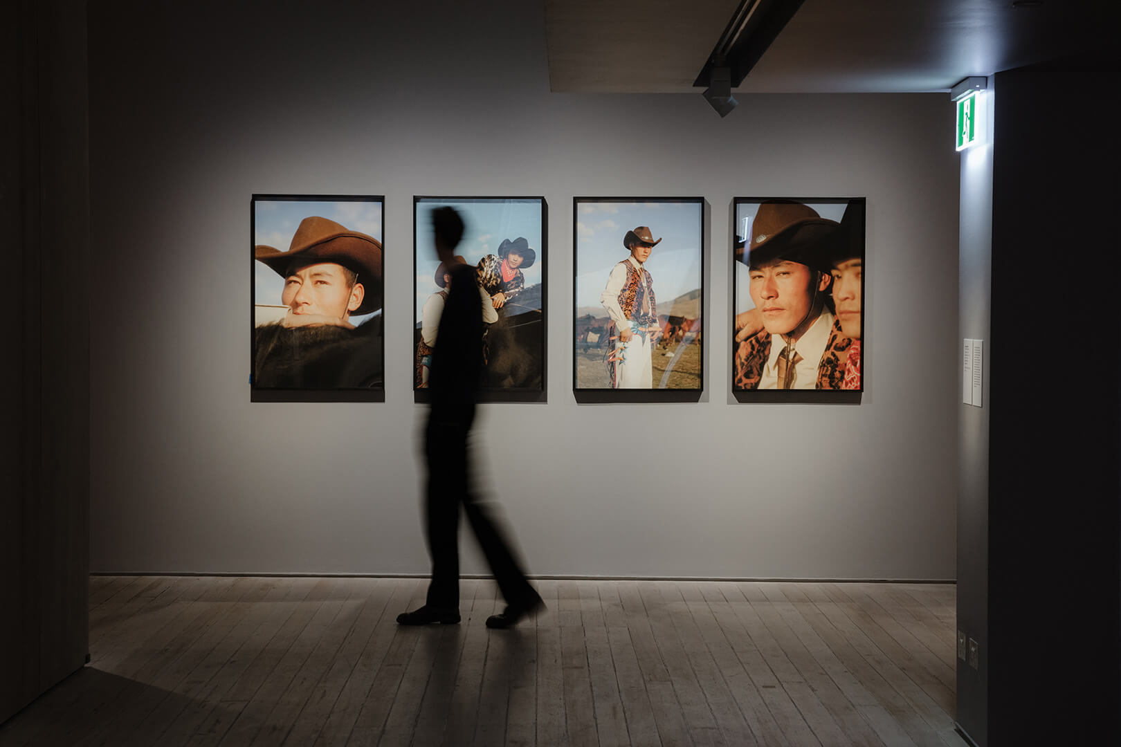 White rabbit Gallery, I am the people exhibition, HAILUN MA, Xinjiang Cowboys artwork