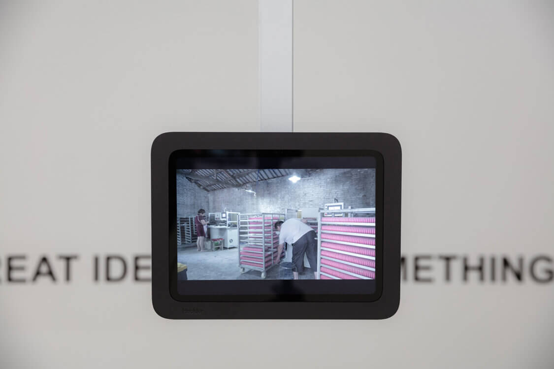 White rabbit Gallery, I am the people exhibition, LI MING, Disposable Lighter Apple artwork