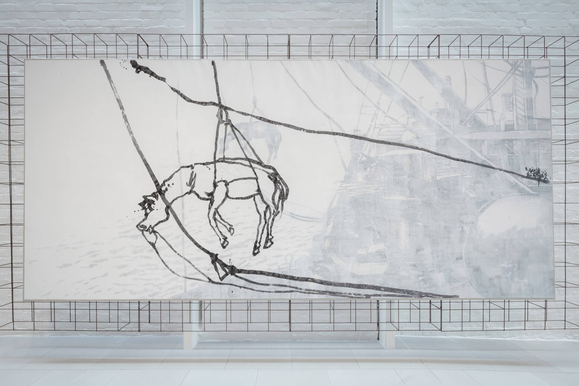 YANG-JIECHANG_eavenly-Horse_A-Blueprint-for-Ruins-exhibition_White-Rabbit-Gallery01
