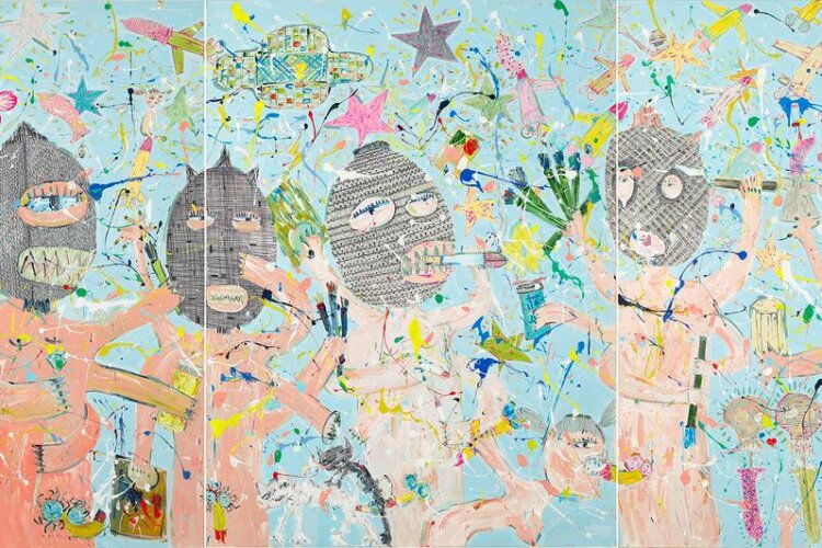 Wu Chen, A Group of Artists, White Rabbit Gallery - The Hooligan exhibition