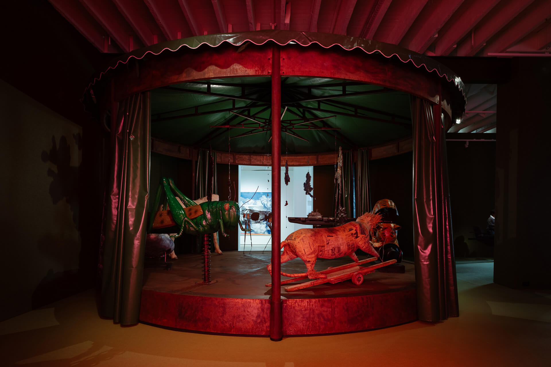 The White Rabbit gallery. The hooligan exhibition. artwork: Les Consoles de Jeu Souveraines by HUANG YONGPING