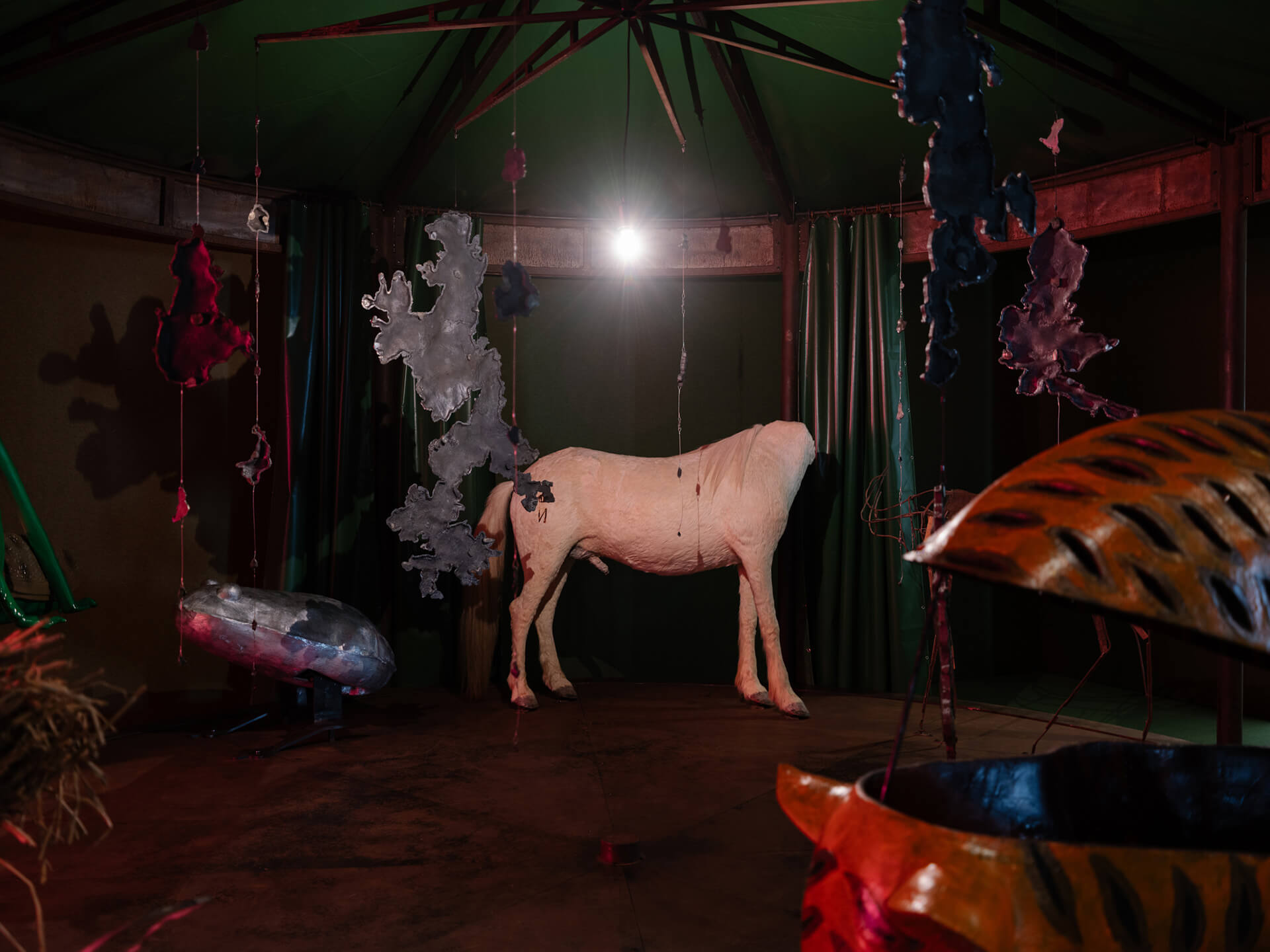 The White Rabbit gallery. The hooligan exhibition. artwork: Les Consoles de Jeu Souveraines by HUANG YONGPING