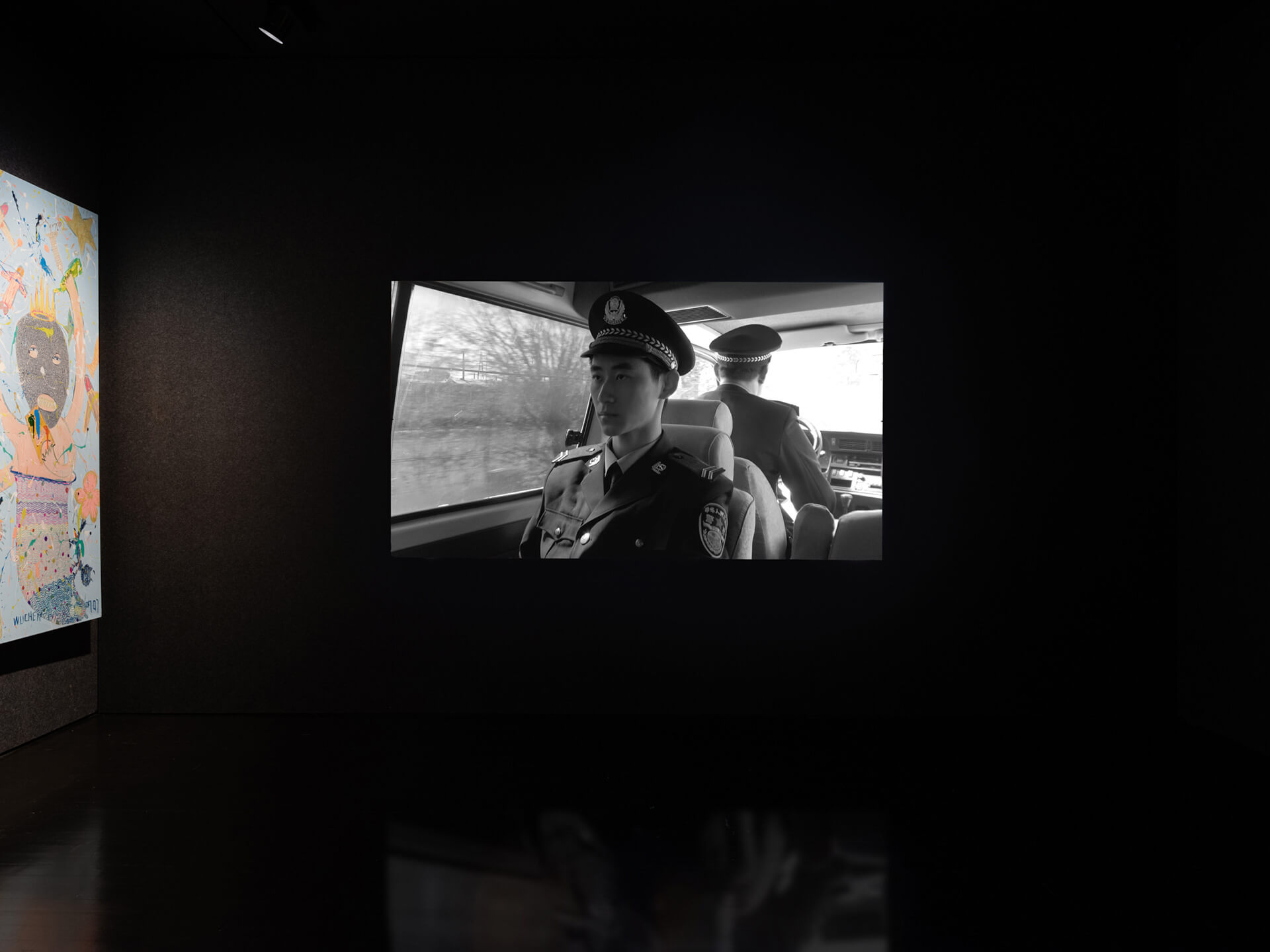 The White Rabbit gallery. The hooligan exhibition. artwork: A Missing Policeman by JU ANQI