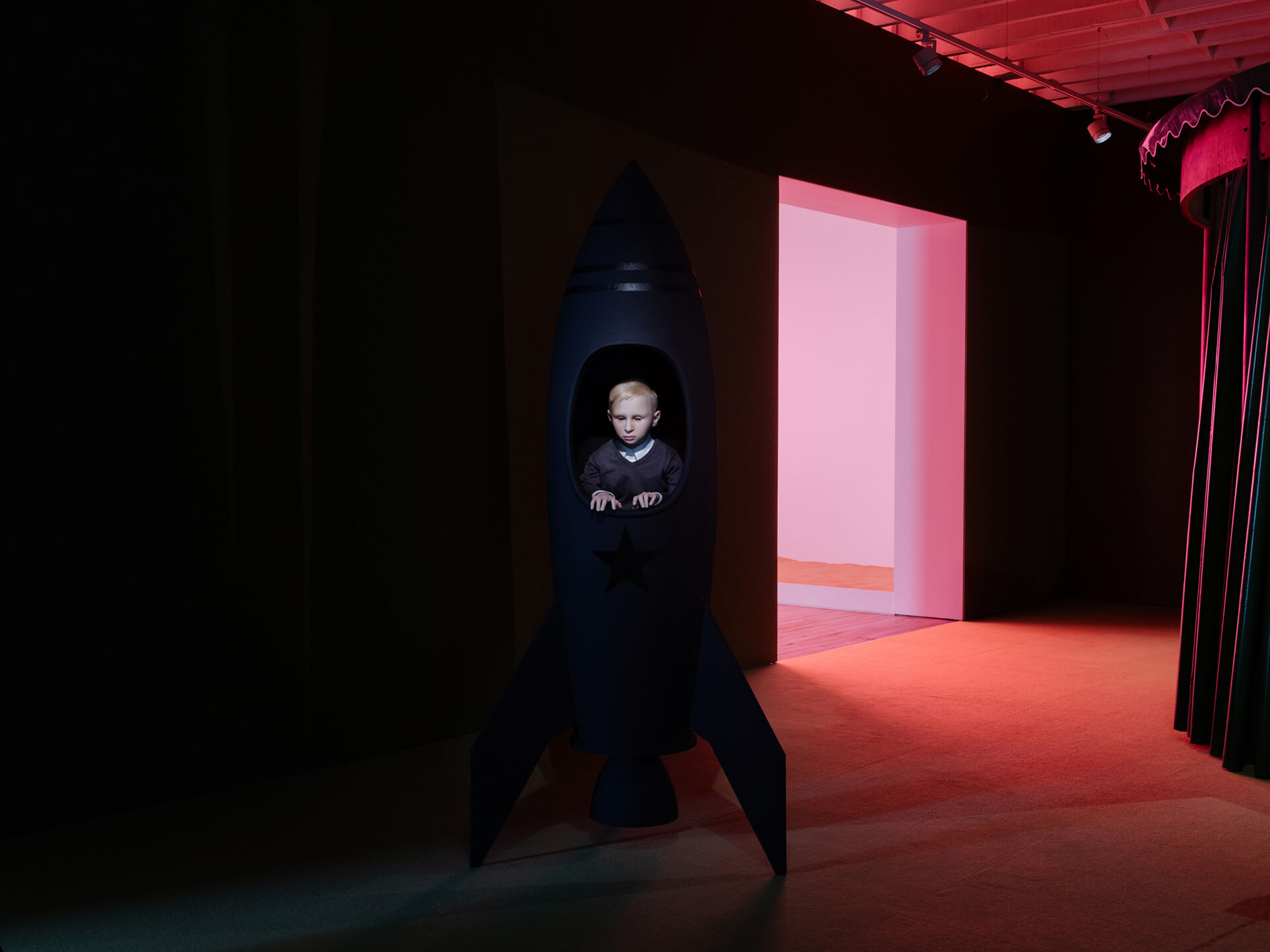 The White Rabbit gallery. The hooligan exhibition. artwork: Once Upon a Time by LI WEI