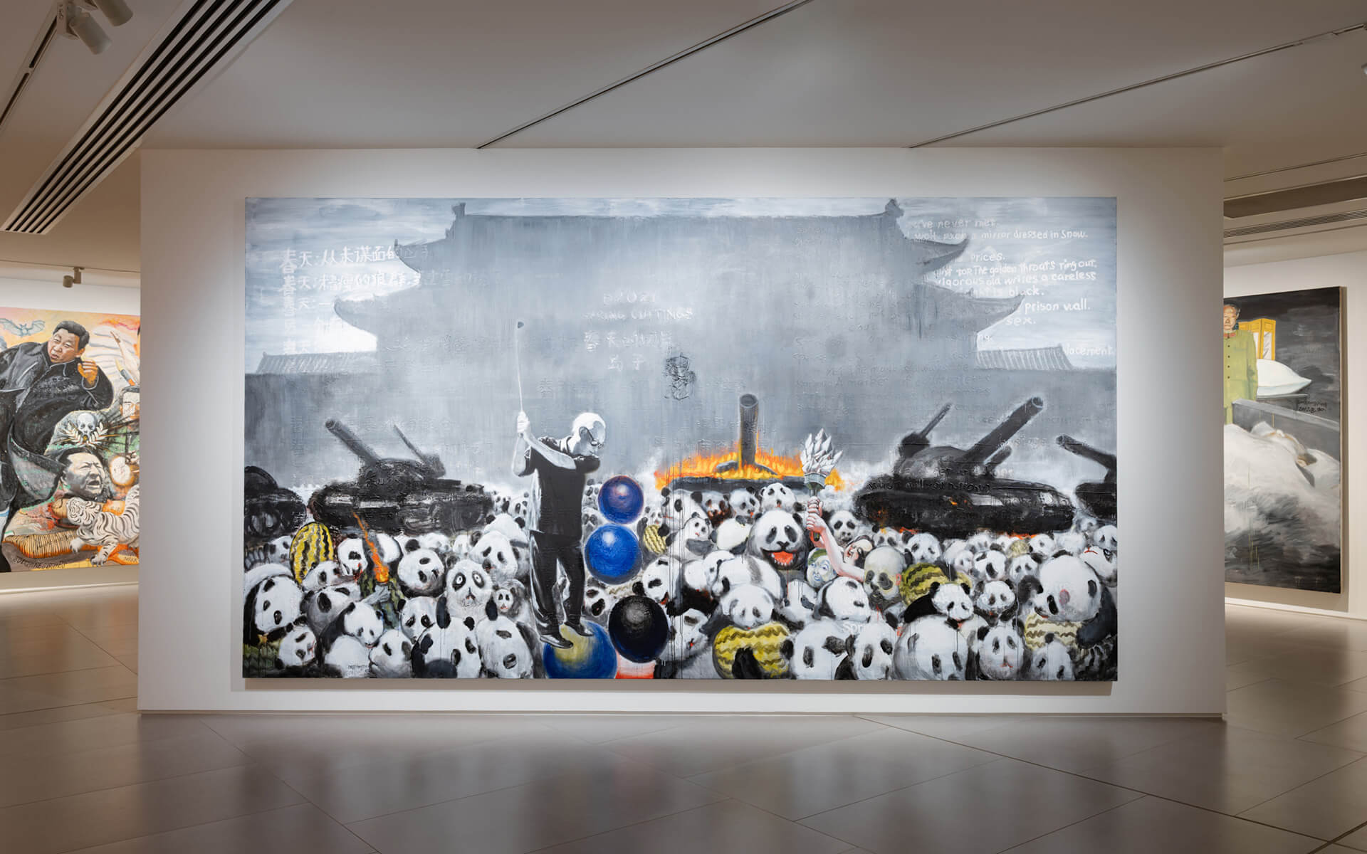 The White Rabbit gallery. The hooligan exhibition. artwork: 1989 from the series History by SONG YONGPING