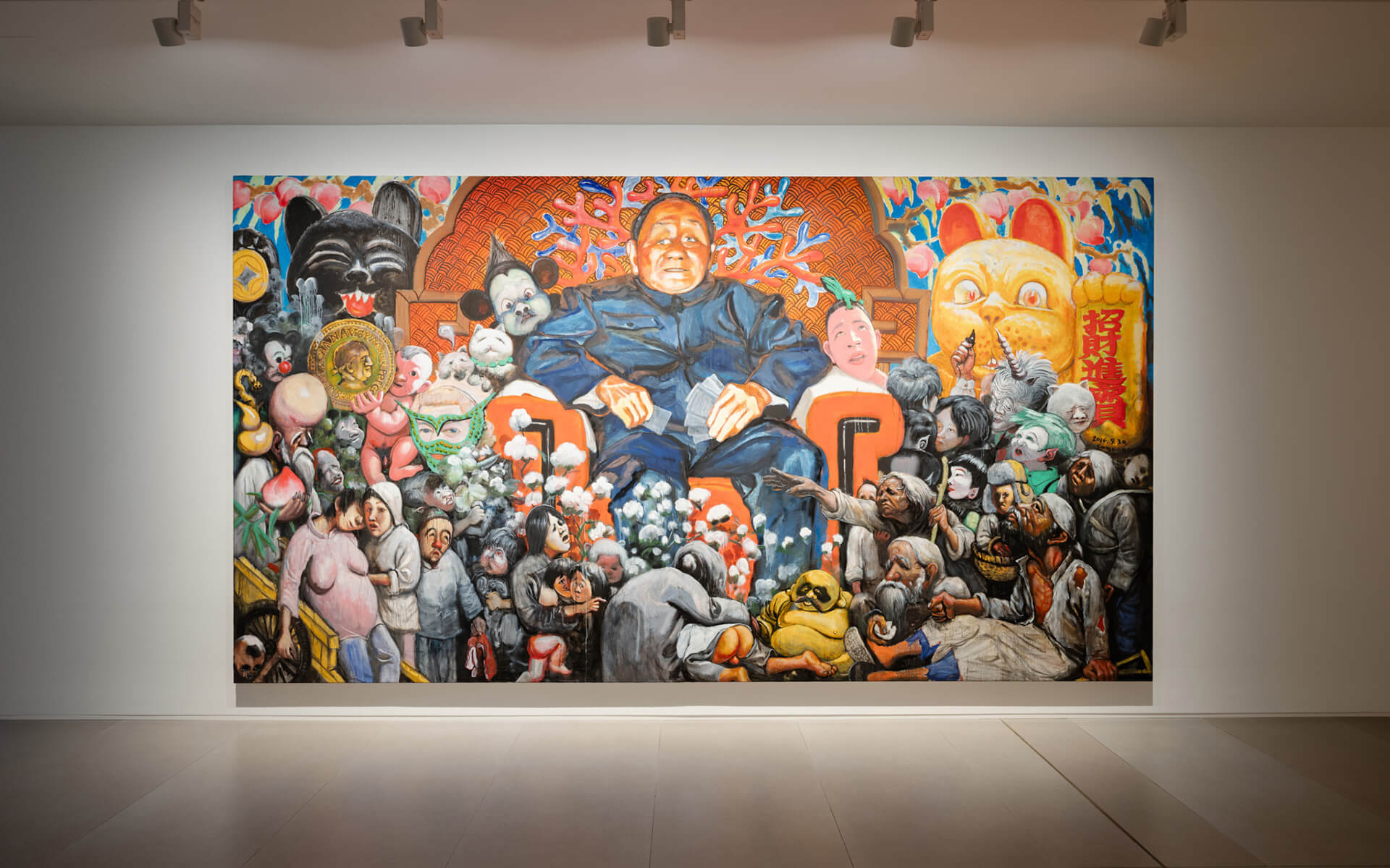 The White Rabbit gallery. The hooligan exhibition. artwork: Story of Spring from the series History by SONG YONGPING