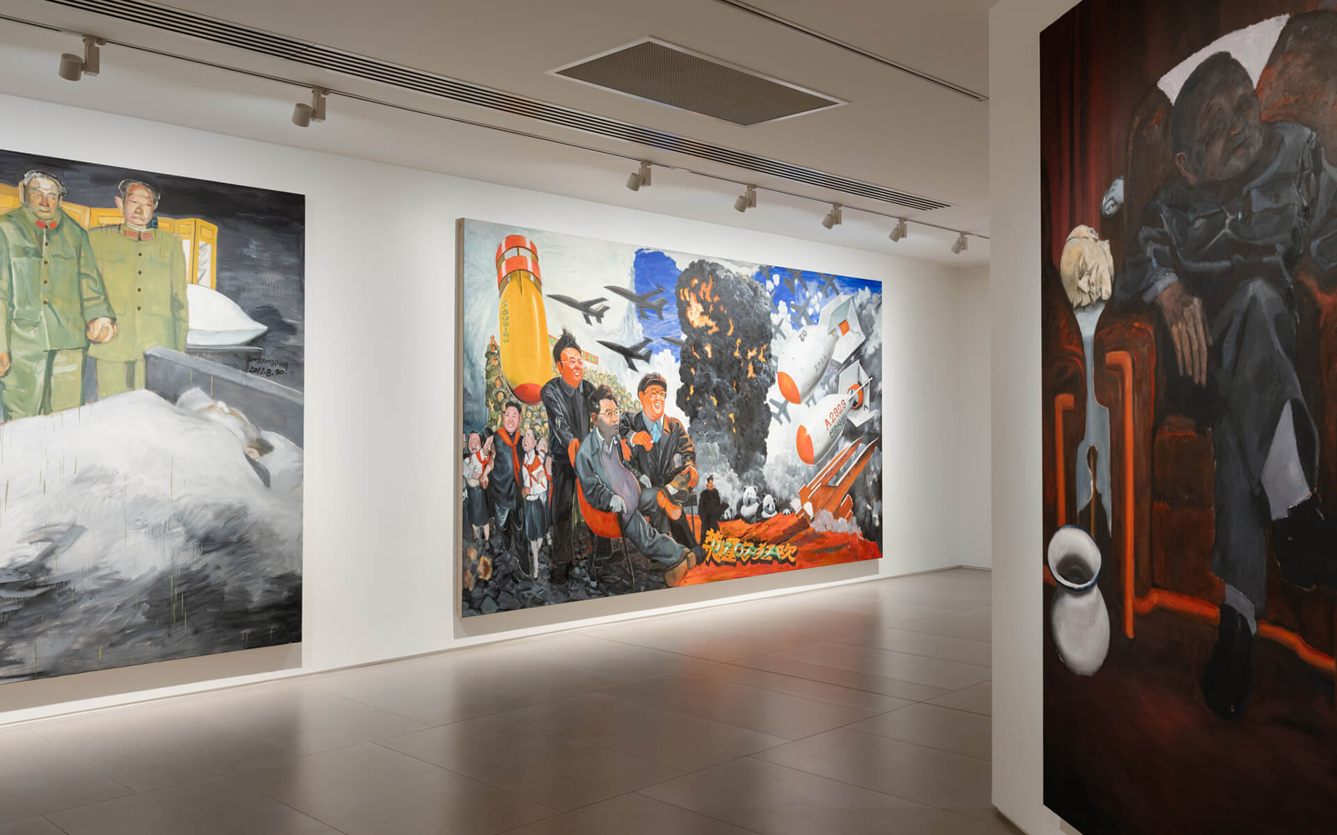 The White Rabbit gallery. The hooligan exhibition. artwork: Utopia from the series History by SONG YONGPING