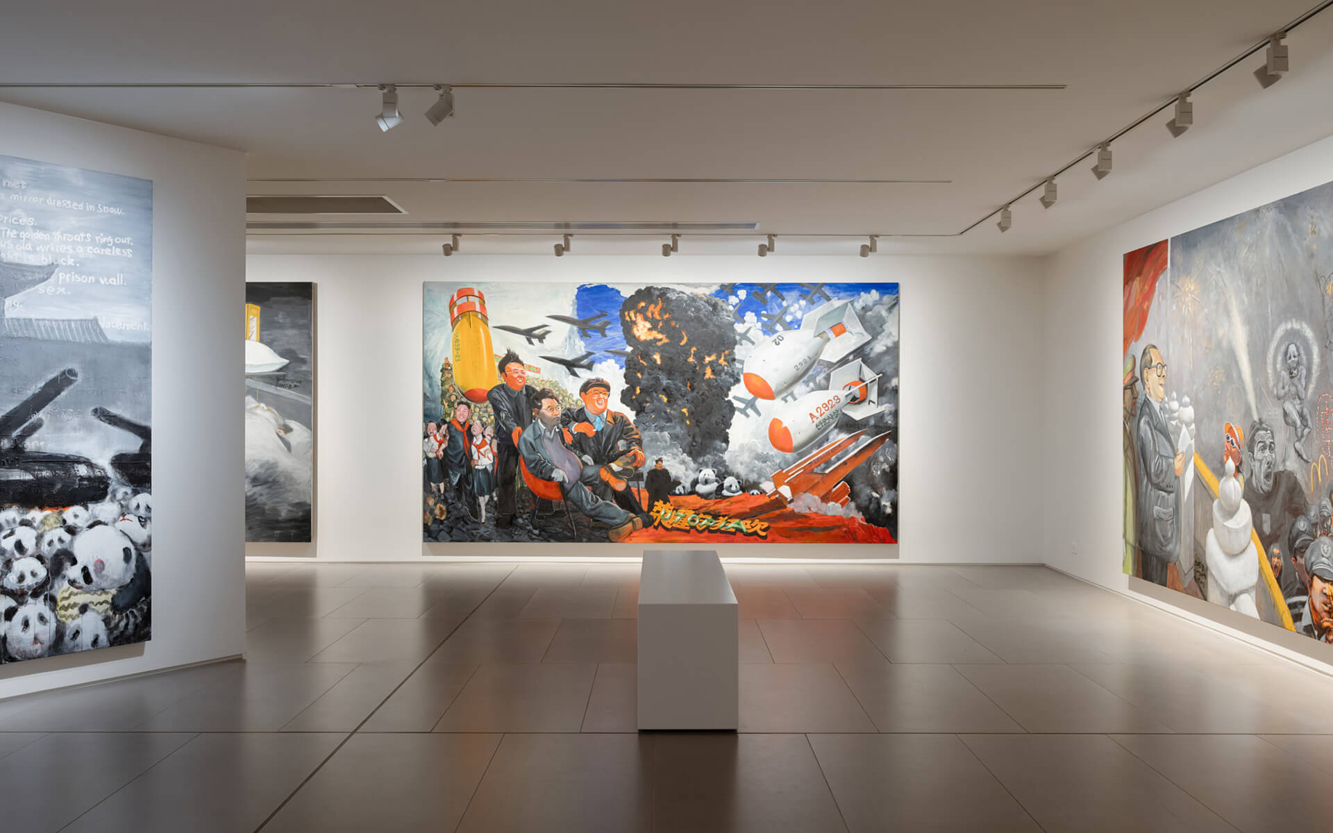 The White Rabbit gallery. The hooligan exhibition. artwork: Utopia from the series History by SONG YONGPING