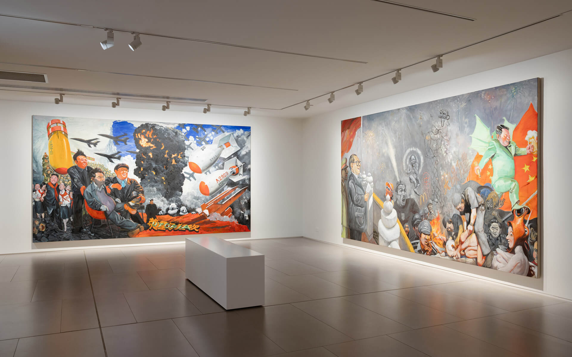 The White Rabbit gallery. The hooligan exhibition. Level 3