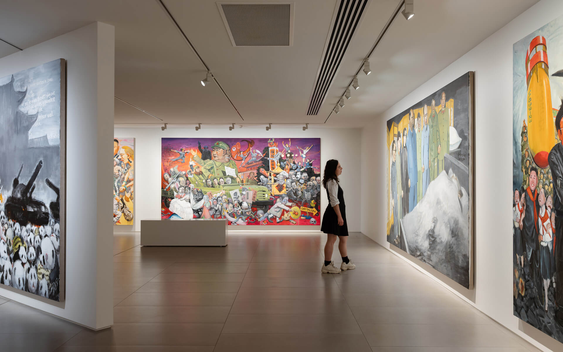 The White Rabbit gallery. The hooligan exhibition. Level 3