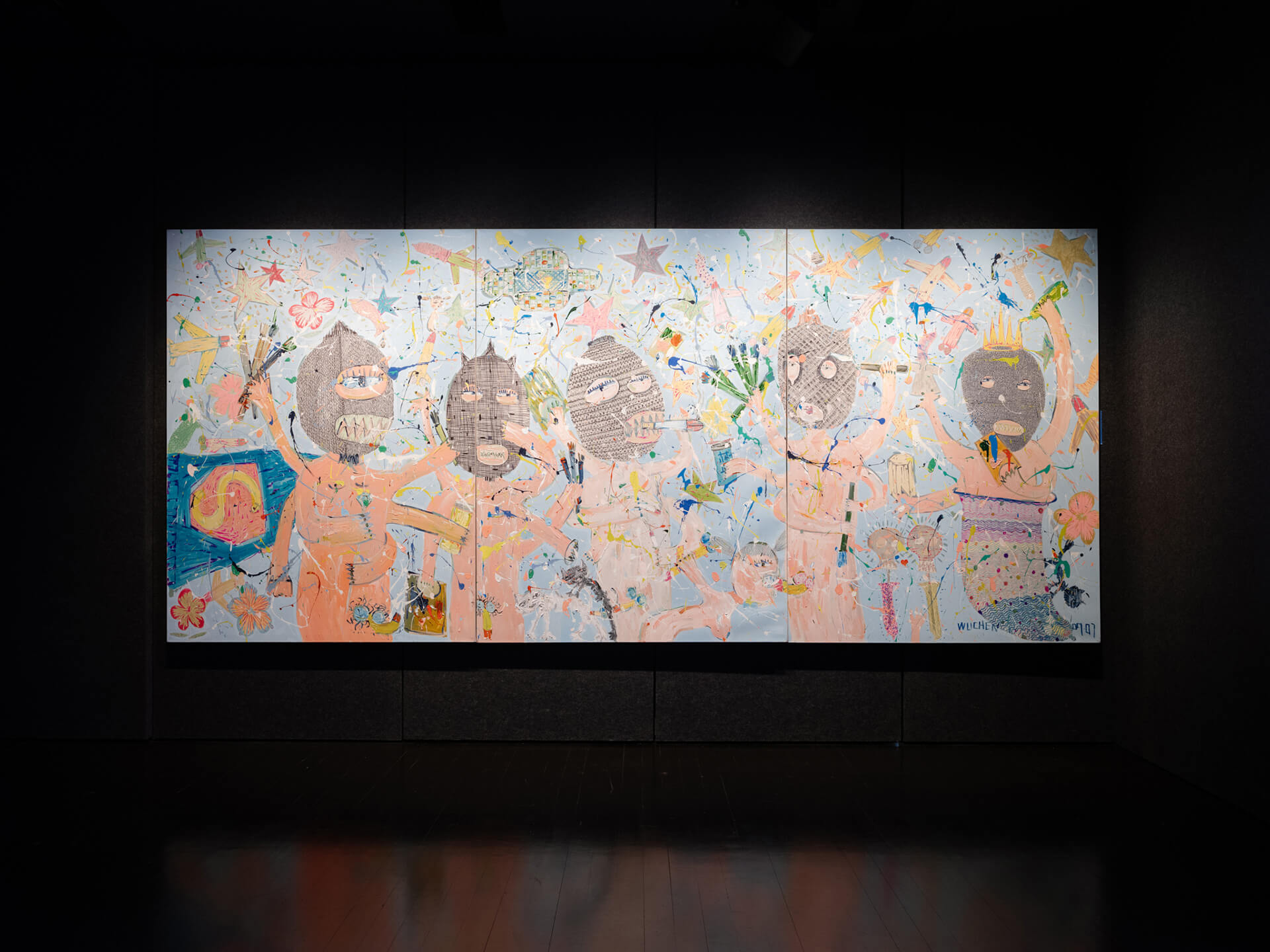 The White Rabbit gallery. The hooligan exhibition. artwork:A group of artists by WU CHEN