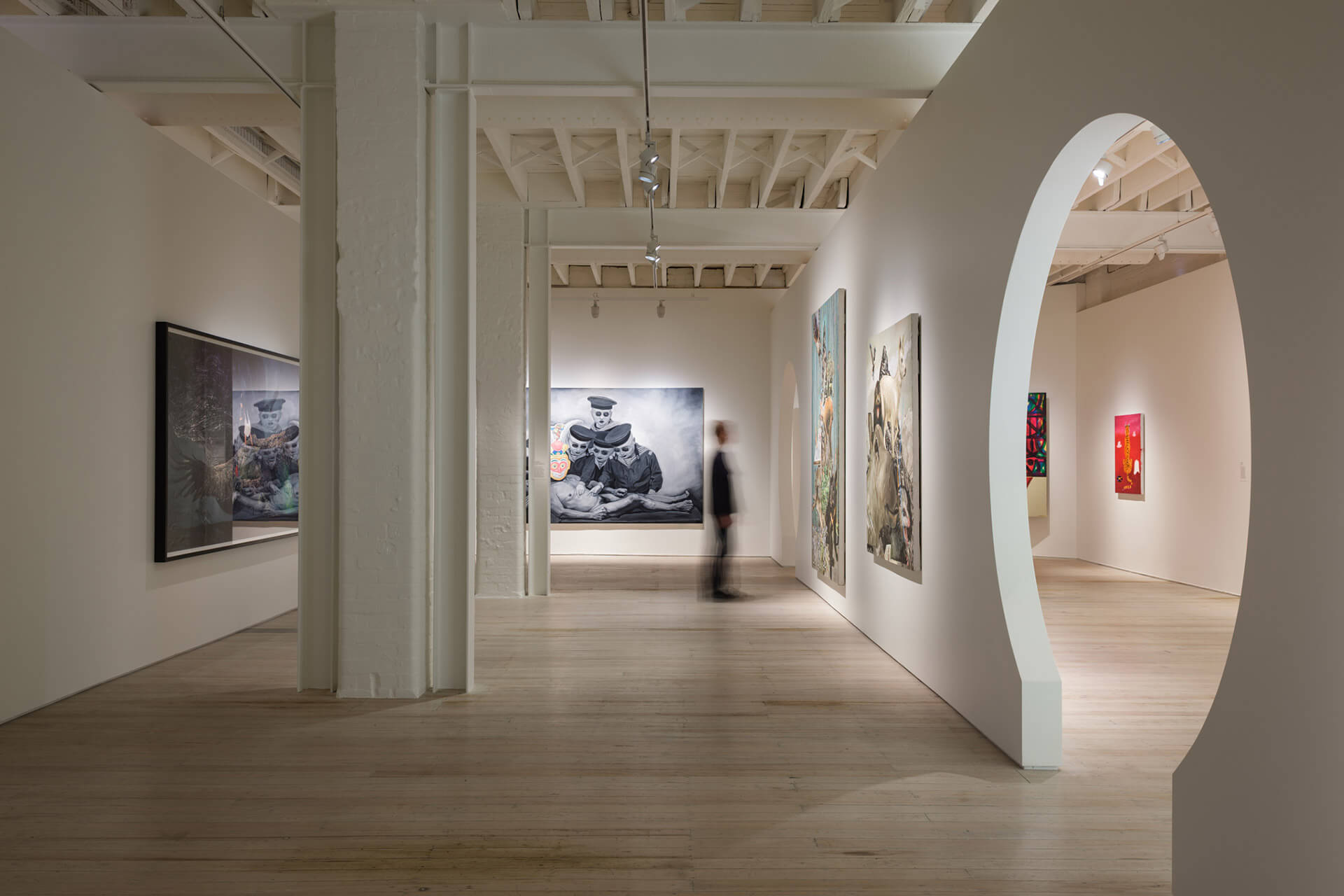 The White Rabbit Gallery Black Myth exhibition. level 1
