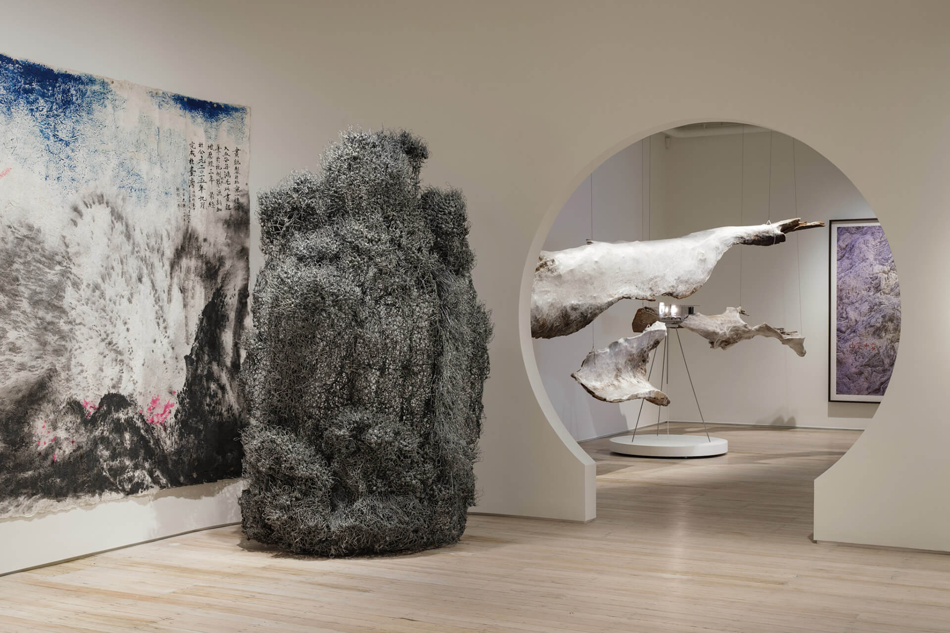 The White Rabbit Gallery Black Myth exhibition. level 2