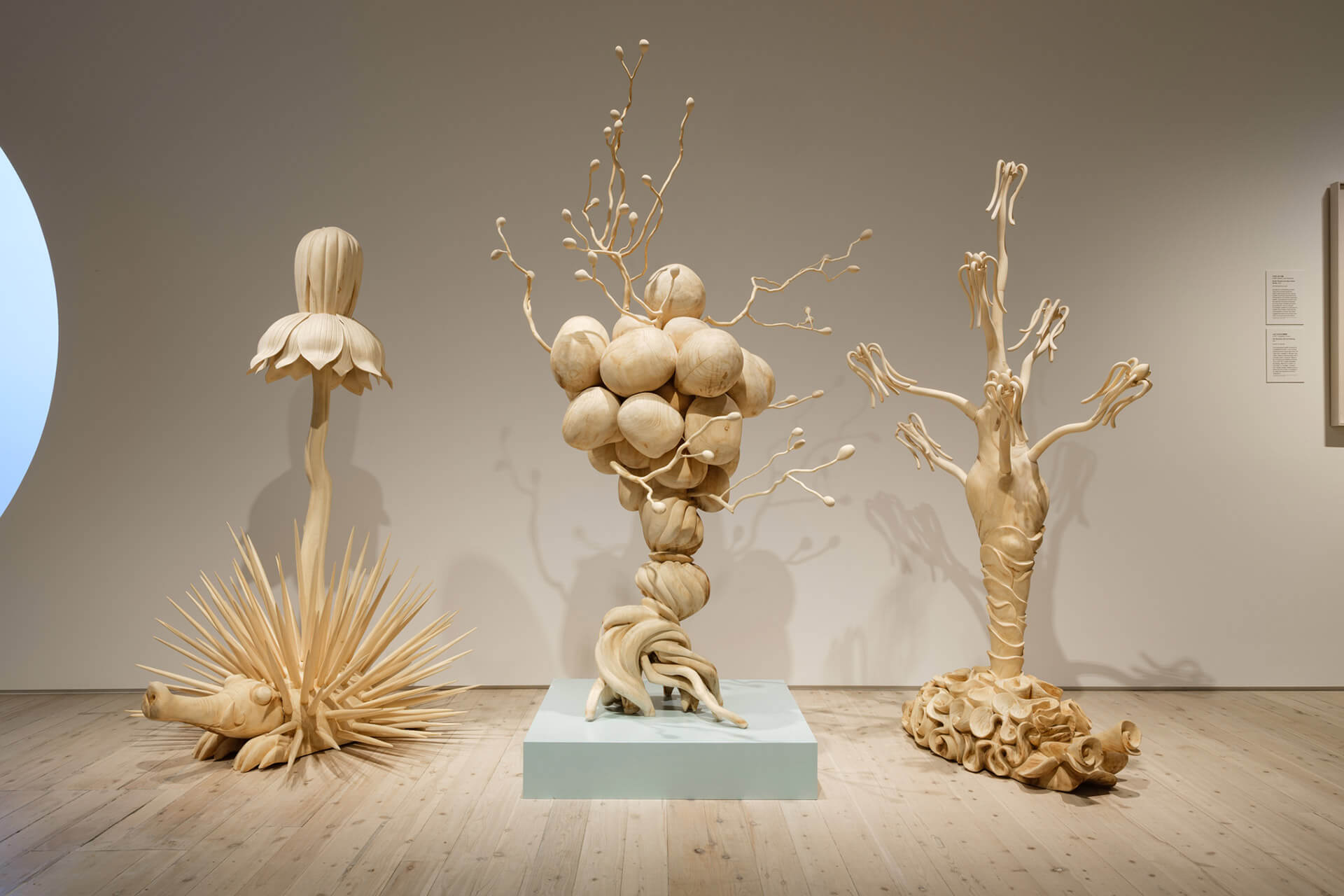 The White Rabbit Gallery Black Myth exhibition. Artwork by: Cang Xin