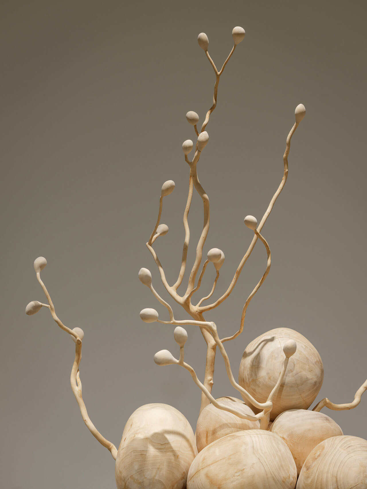 The White Rabbit Gallery Black Myth exhibition. Artwork by: Cang Xin
