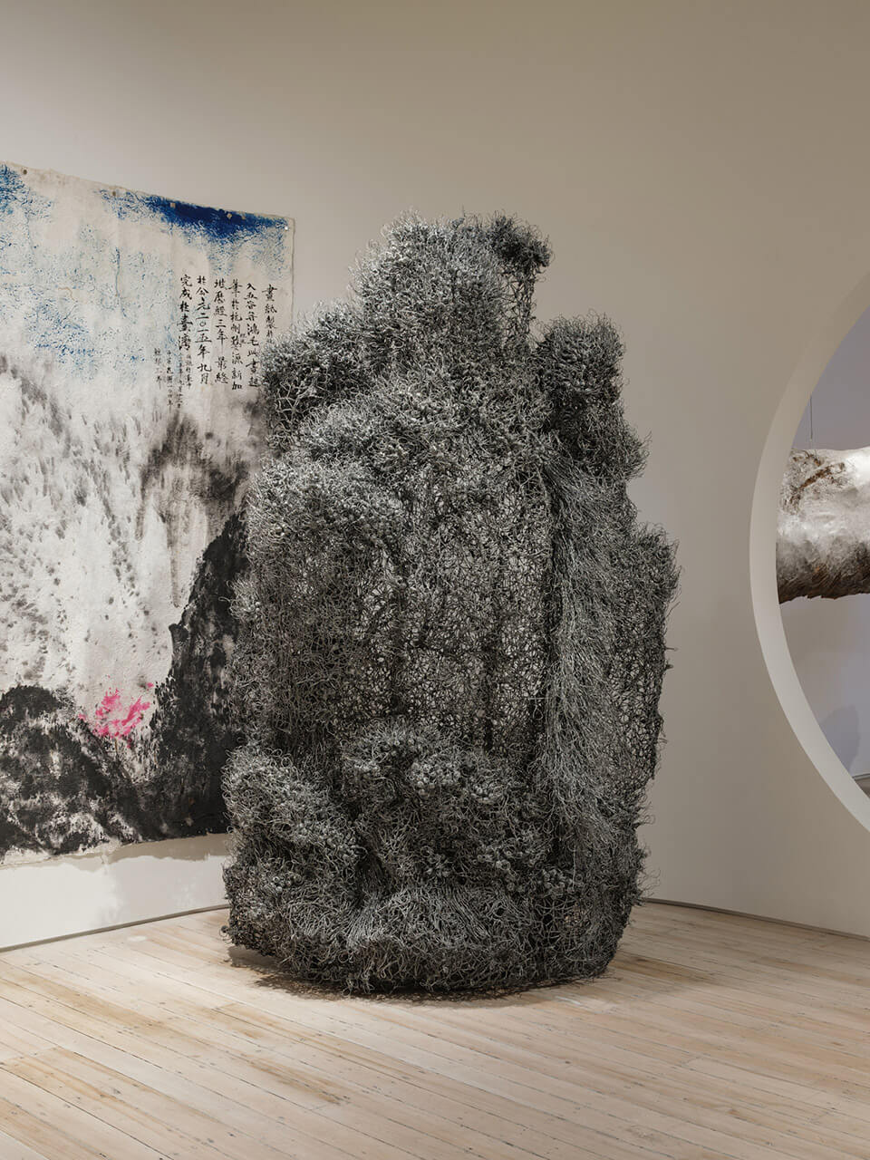 The White Rabbit Gallery Black Myth exhibition. Artwork by: Huang Zhen