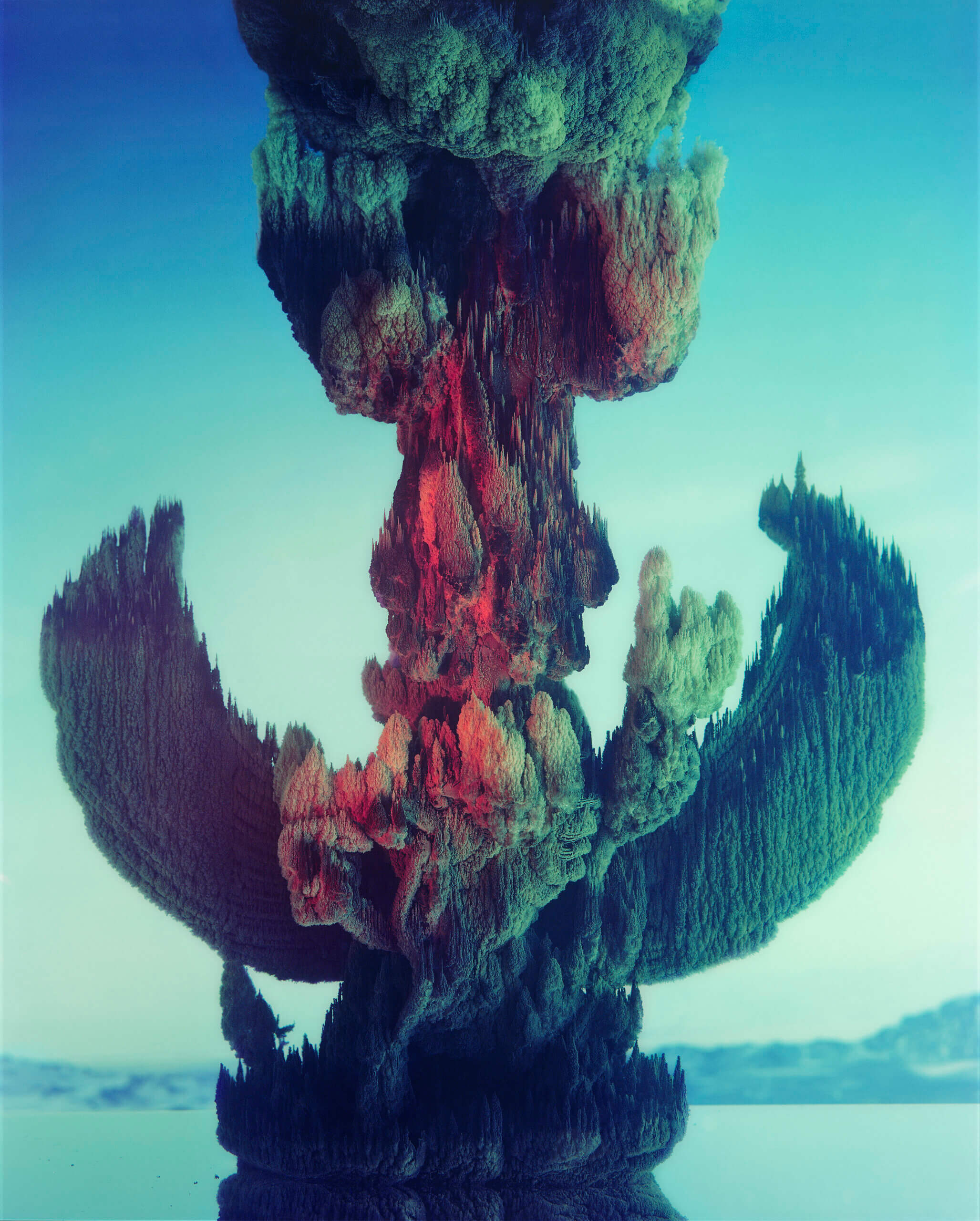 Inkjet print by Jiang pengyi