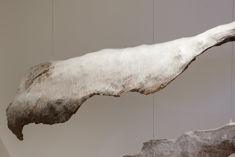 Camphor wood wrapped in silk